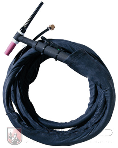 PYTHONrap™ kábelvédő, fekete, teljes, hasított marhabőr, 1 méteres hosszúság és 22 mm-es átmérő, cipzáras modell