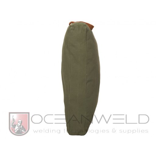 Hegesztőpárna, szövetvászon. Méret: 50 x 50 x 8 cm.