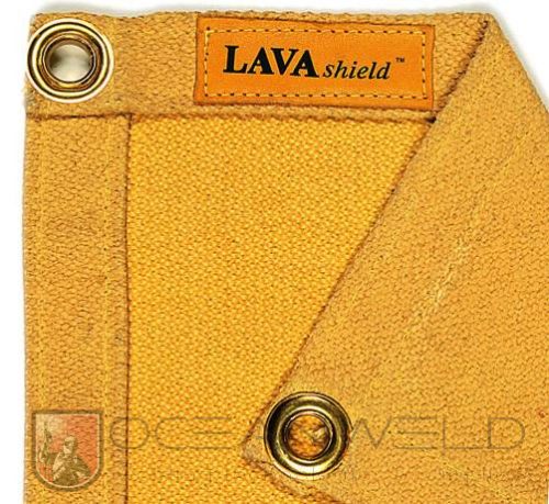 LAVAshield® aranysárga, üveg hegesztőtakaró, ± 550 °C-os hőállóképesség. 174 x 234 cm.