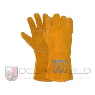   Iweld Hegesztő védőkesztyű, bélelt, KEVLAR 14" (WEGK-1410-YL)