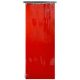 LAVAshield® narancssárga/piros, csíkos hegesztőfüggöny, 68 cm-es szélesség és 180 cm-es hosszúság