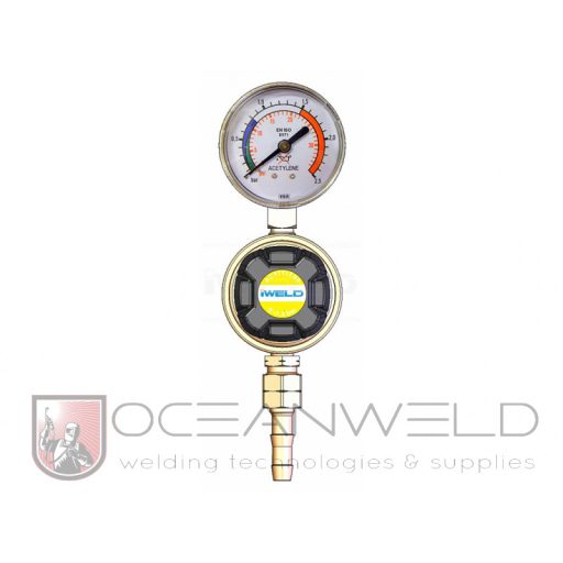 IWELD DYNALINE Acetilén hálózati nyomáscsökkentő 1,5bar