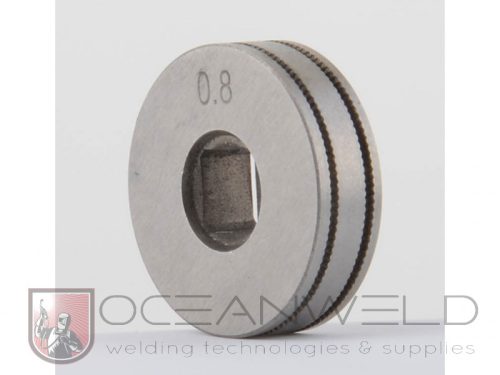 Huzaltoló görgő 0.8-0.9mm recézett, porbeles MICROFLUX-hoz 25x7,25x7,2