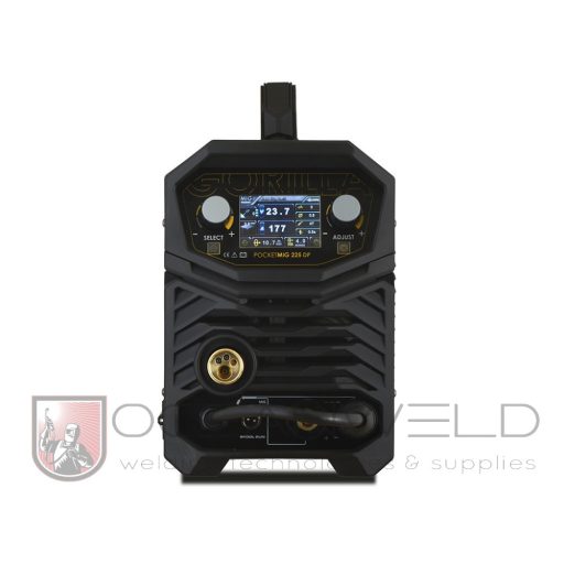 IWELD GORILLA POCKETMIG 225 Double Pulse hegesztő inverter 