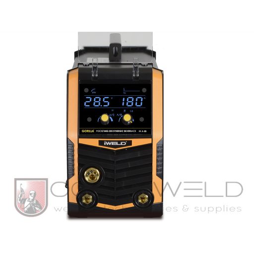 IWELD GORILLA POCKETMIG 205 SYNERGIC SILVER BACK hegesztő inverter