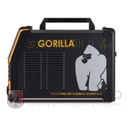 IWELD GORILLA POCKETMIG 205 SYNERGIC SILVER BACK hegesztő inverter