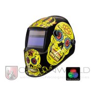   IWELD NORED EYE 3 Automata hegesztő fejpajzs (virág-koponya)