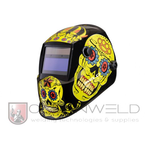 IWELD NORED EYE 3 Automata hegesztő fejpajzs (virág-koponya)