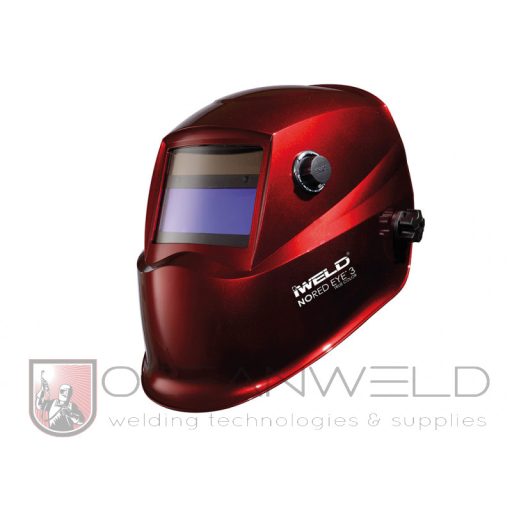 IWELD NORED EYE 3 Automata hegesztő fejpajzs (burgundi-metál)