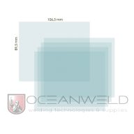  IWELD PANTHER DIGITAL 5.1 belső védőplexi 106,5x89,5mm FLOW