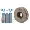 25x7,25x7,2 mm V profilú huzalelőtoló görgő: 0,6-0,8 (MIG/MMA 160 D; MIG/MMA 160 SYN)