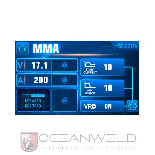 ALFAWELD HYPER MIG 250A DPULSE LCD Synergic DUPLA Pulse inverteres hegesztőgép