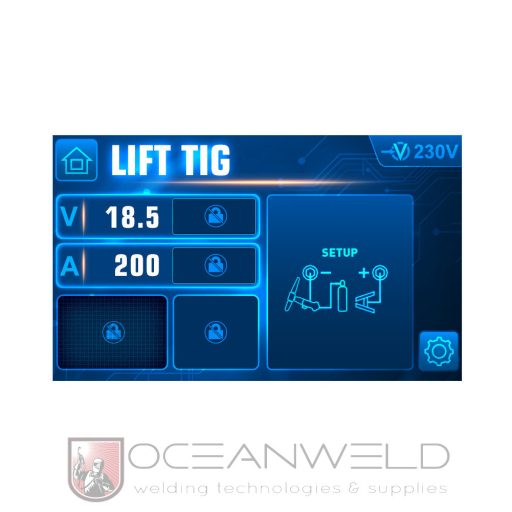 ALFAWELD HYPER MIG 250A DPULSE LCD Synergic DUPLA Pulse inverteres hegesztőgép