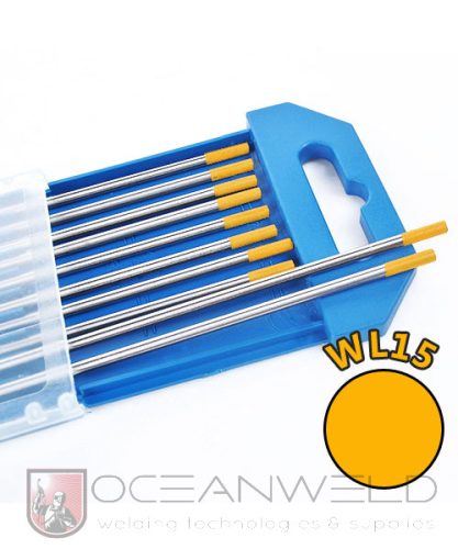 Wolfram elektróda WL15 arany - Ø 4.0 x 175 mm