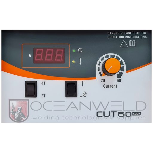 Jasic CUT60 (L224) CNC inverteres plazmavágó+LT-81 munkakábel centrál csatlakozóval+test kbl.