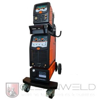   Jasic MIG 400 (N396) inverteres hegesztőgép+külső toló+vízhűtő egység+heg.kocsi