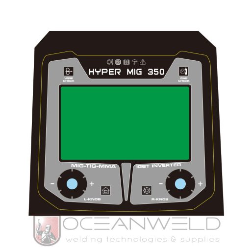 ALFAWELD HYPER MIG 350A/400V LCD Synergic inverteres hegesztőgép