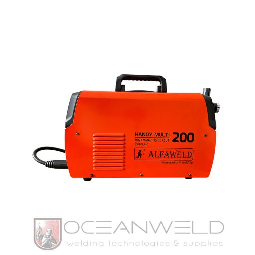 ALFAWELD HANDY MULTI 200 Synergic MIG-MMA-TIG DC-CUT inverteres hegesztő és plazmavágó gép