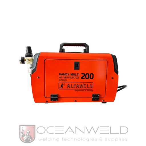 ALFAWELD HANDY MULTI 200 Synergic MIG-MMA-TIG DC-CUT inverteres hegesztő és plazmavágó gép