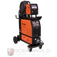   Jasic MIG 500 (N221) inverteres hegesztőgép+külső toló, hegesztőkocsi