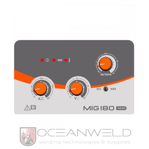 Jasic MIG 180 (N240) inverteres hegesztőcsomag 2,1m3 Gázkeverék palackkal