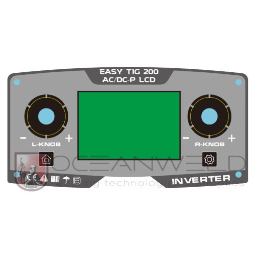 ALFAWELD EASY TIG 200 AC/DC-P LCD inverteres hegesztőgép