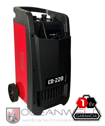 CD-220 akkumulátor töltő és indító