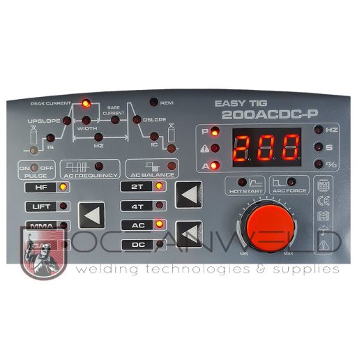ALFAWELD EASY TIG 200P AC/DC Digitális inverteres hegesztőcsomag