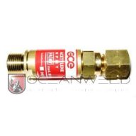   GCE SG2 (FR18) 2 FUNKCIÓS BIZTONSÁGI SZERELVÉNY REDUKTORRA, ÉGŐGÁZ, MENETES G3/8"LH