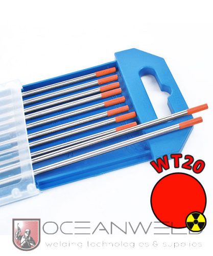Wolfram elektróda WT piros - Ø 1.0 x 175 mm